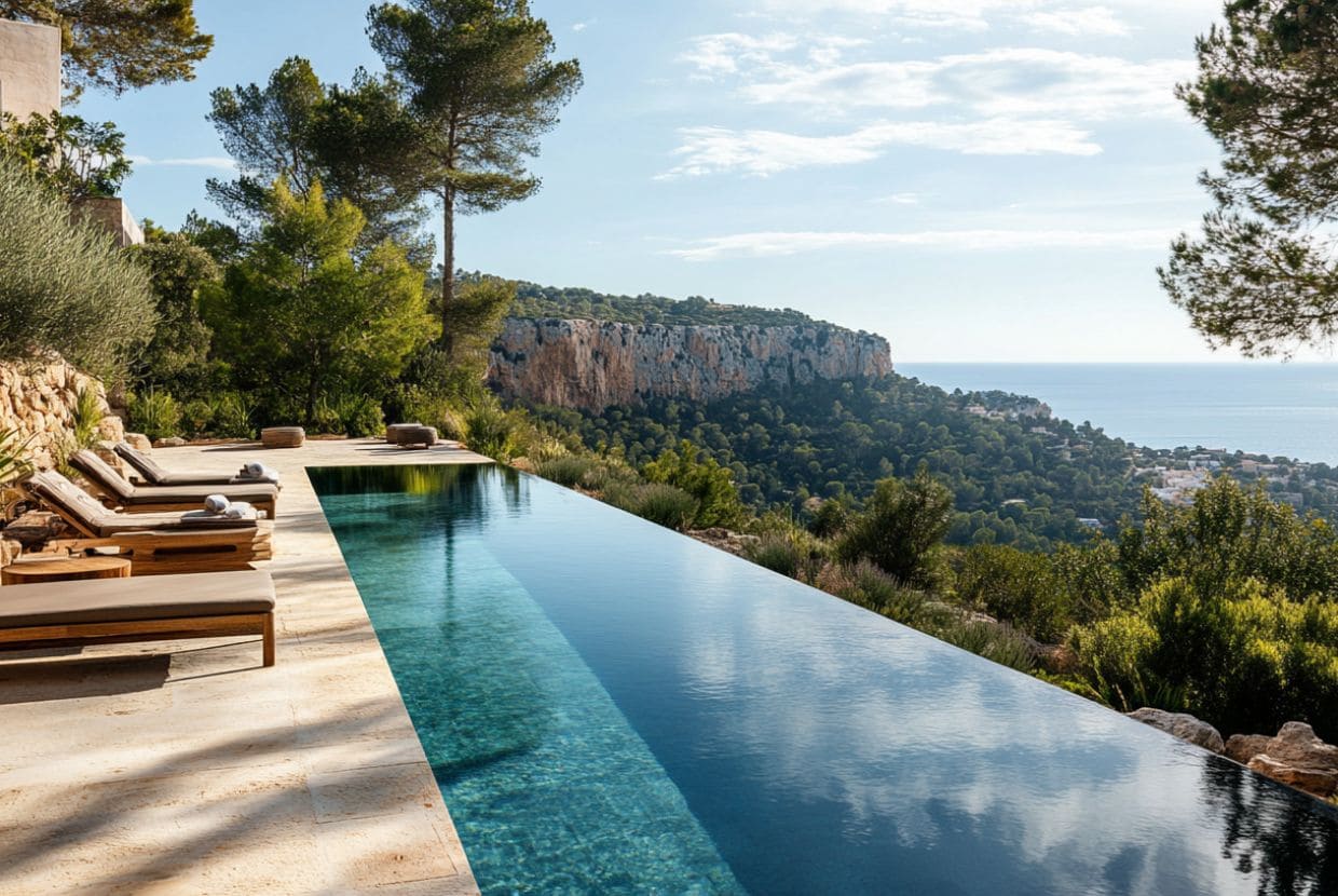 Piscinas infinity: lujo, diseño y valor añadido para villas de alta gama. Descubre si esta inversión exclusiva encaja en tu proyecto.