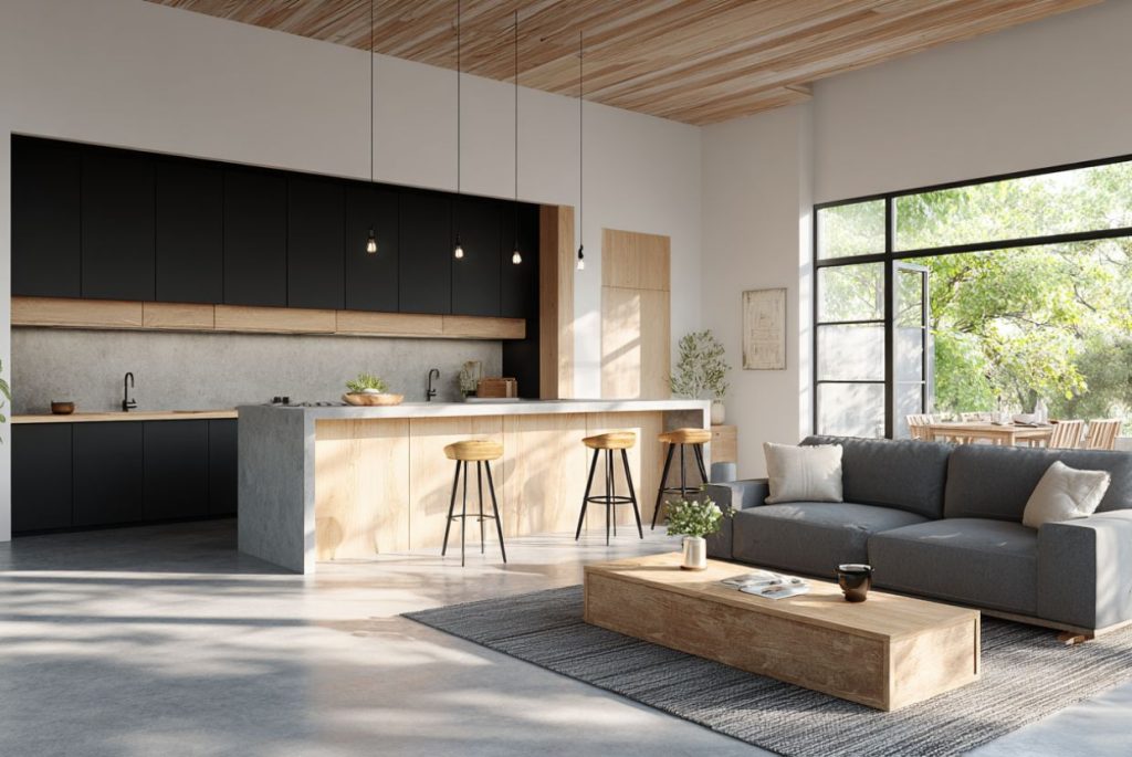 Open-plan kitchens: advantages, disadvantages, and key tips on design, ventilation, and acoustics. Choose wisely.