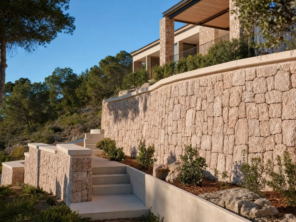 Retaining walls in Mallorca — guide by Armalutx Construction