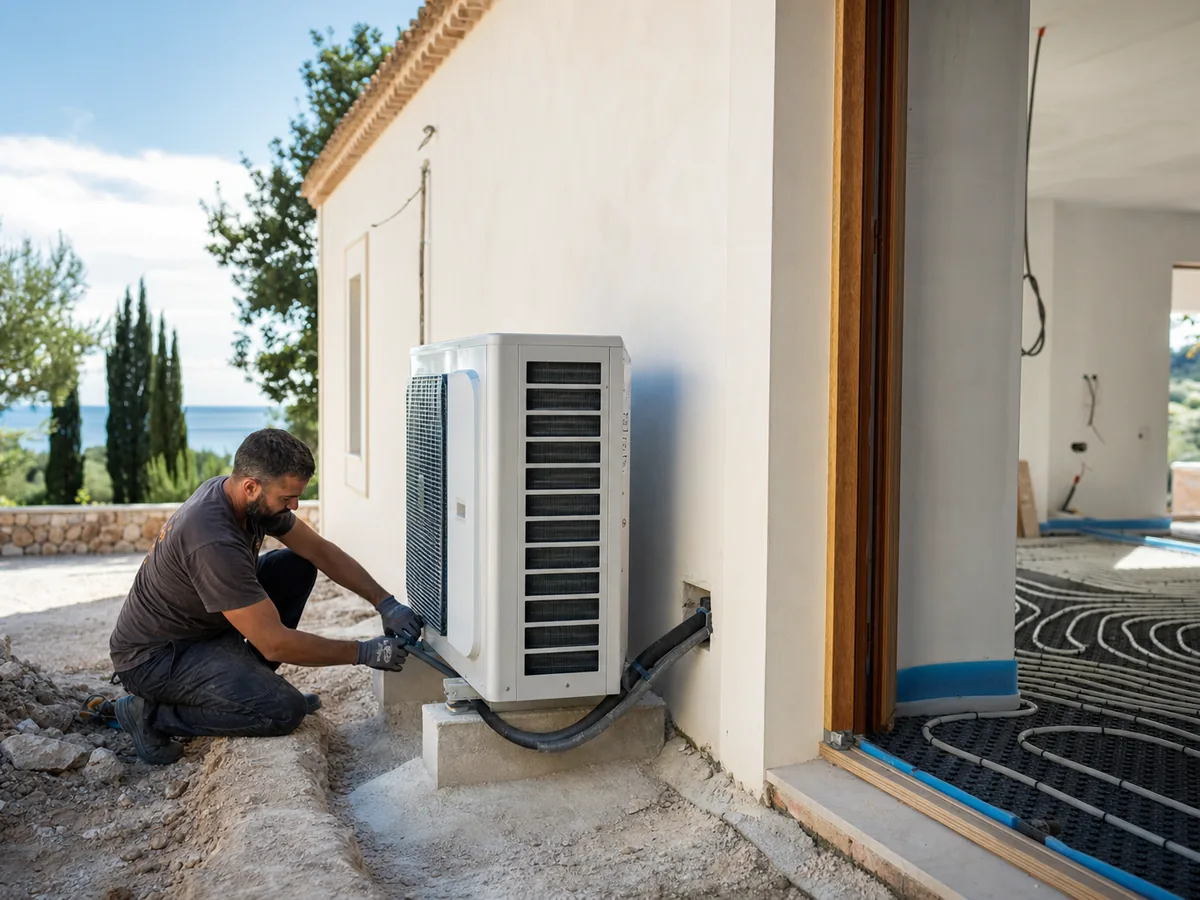 Air source heat pumps in Mallorca — a guide by Construcciones Armalutx