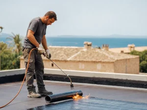 Terrace waterproofing in Mallorca by Construcciones Armalutx