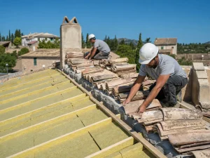 Roof renovation in Mallorca by Construcciones Armalutx