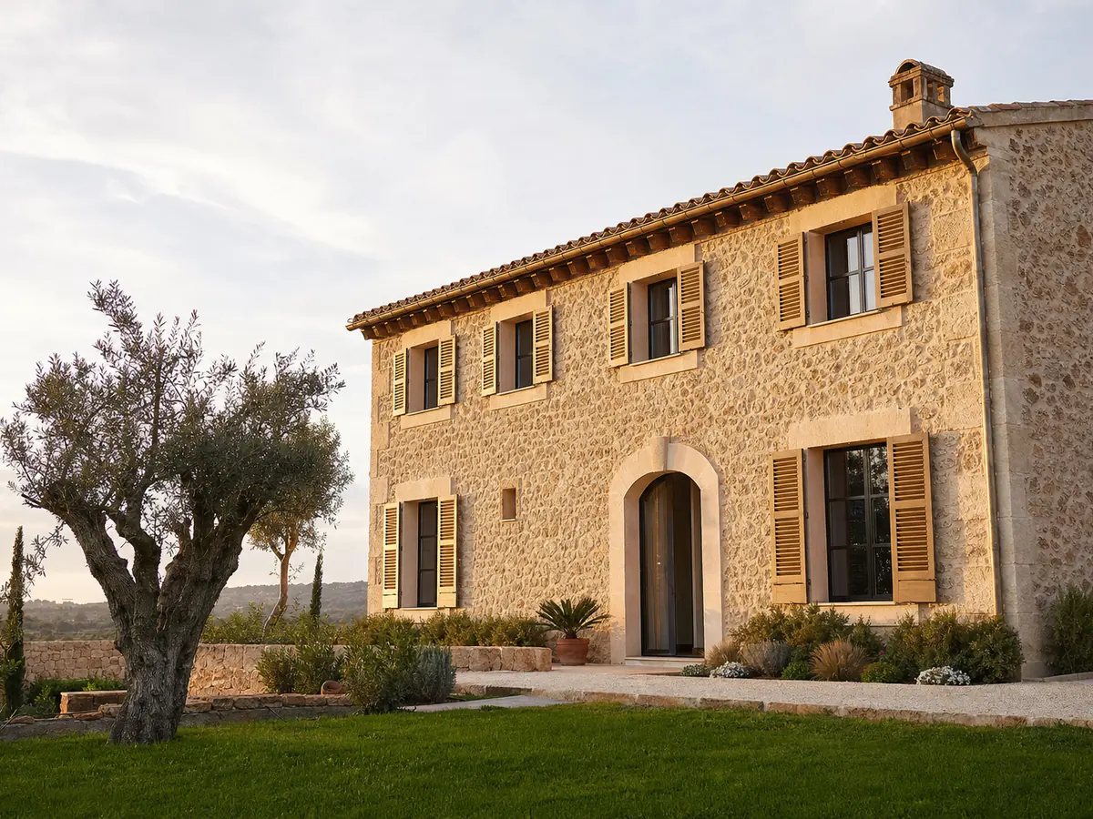 Rehabilitation of traditional Mallorcan farmhouses by Construcciones Armalutx